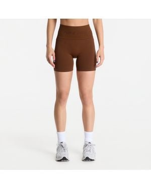 Nike Short pro seamless dri-fit high-waisted 5 biker shorts m - Marron