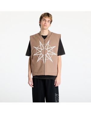 Pleasures Vest X Slipknot Goat Padded Vest - Nero