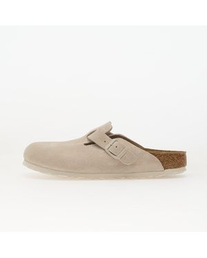 Birkenstock Sneakers Boston Suede Leather Eur - Braun