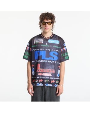 Pleasures T-Shirt Oral Mesh Shirt - Blau