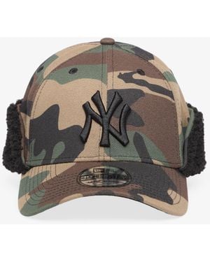 KTZ Tappo 39Thirty Mlb Camo Downflap New York Yankees - Nero