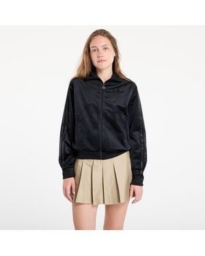 adidas Originals Sweatshirt Adidas Adicolor Velour Track Top - Zwart