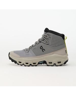 On Shoes Sneakers W Cloudrock Mid Wp Alloy/ Ice Eur - Grau