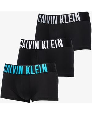 Calvin Klein Microfiber Stretch Low Rise Trunk 3-Pack - Zwart