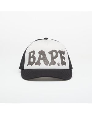 A Bathing Ape Mütze Bape Glitter Print Mesh Cap - Schwarz