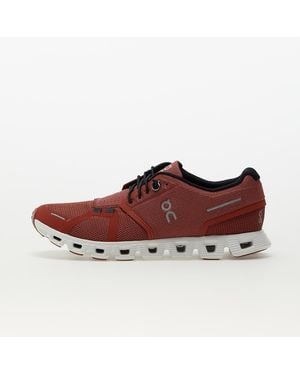 On Shoes Sneakers W Cloud 5 Rust - Red