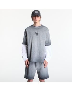KTZ T-Shirt Mlb Washed Logo Tee New York Yankees - Blue