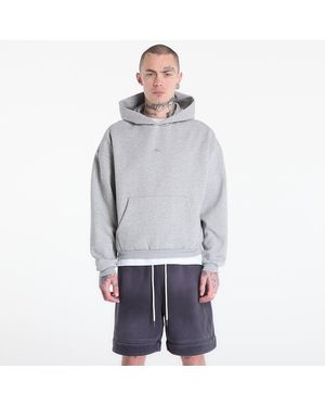 Nike Felpa Tandard Iue Therma-Fit Bruhed Baketball Pullover Hoodie Dk Heather - Grigio