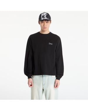 Dime T-Shirt Classic Small Logo Ls T-Shirt - Zwart
