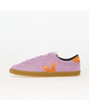 Veja Sneakers W Volley Suede Orchid_Fury_Natural - Pink