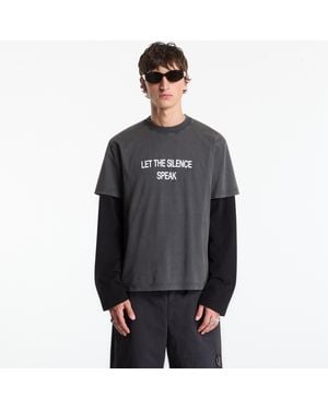HELIOT EMIL T-Shirt Tacito T-Shirt - Black