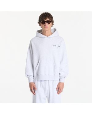 Sporty & Rich Felpa Signature Ny Hoodie - Bianco