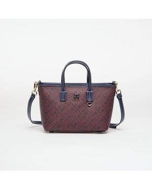 Tommy Hilfiger Handbag Th Monoplay Le Nano Tote - Purple