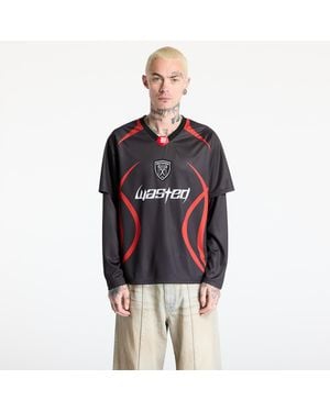 Wasted Paris Jersey Ls M Blade Football Jersey Age - Black