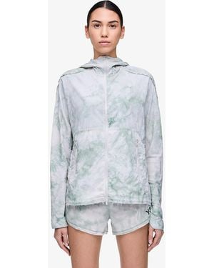 Y-3 Jacket Aop Running Jacket - Blue