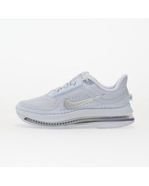 Nike Baskets pegasus premium football grey/ mtlc platinum-world indigo eur 43 - Blanc