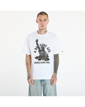 A Bathing Ape T-shirt statue of liberty tee unisex xl - Blanc
