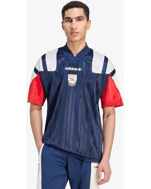 adidas Originals Jersey Adidas Arsenal Fc Eqt Jersey Collegiate/ Better Scarlet - Blau