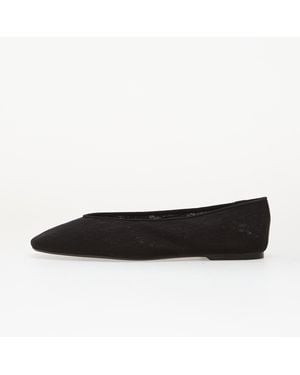 Calvin Klein Sneakers Square Ballerina Aop Mesh - Black