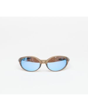 Oakley Zonnebrillen Eyejacket Redux Matte Smoke/ Prizm Deep Water Polar - Blauw