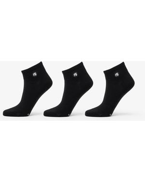 FTSHP Socken Footshop Ankle Socks 3-Pack - Schwarz