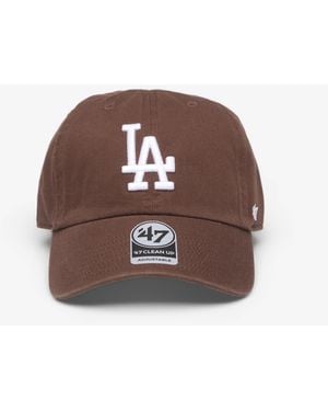 '47 Mütze Mlb Clean Up Wno Loop Label Los Angeles Dodgers Cap - Braun