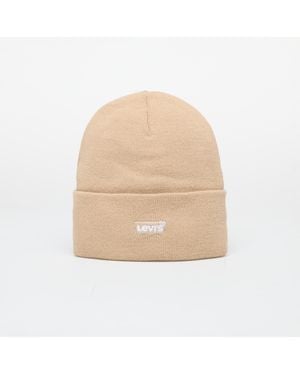 Levi's Slouchy Beanie Tonal Batwing - Natur