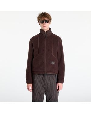 Pas Normal Studios Giacca Pas Noral Studios Off-Race Pile Fleece Jacket - Marrone