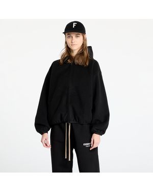 Fear Of God Giacca Brushed Hooded Bomber - Nero