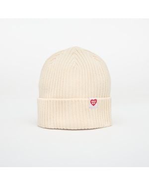 Human Made Cotton Rib Beanie - Natural