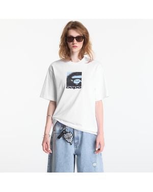 A Bathing Ape T-Shirt Spray Ape Head Box Relaxed Fit Tee - White