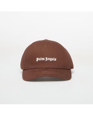Palm Angels Tappo Classic Logo Cap/ Off - Marrone