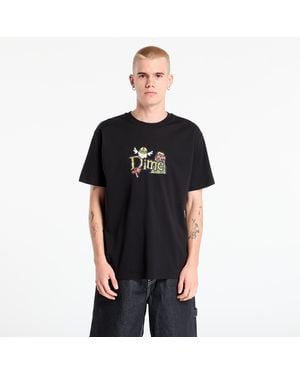 Dime T-Shirt Classic Fuzzy T-Shirt - Black