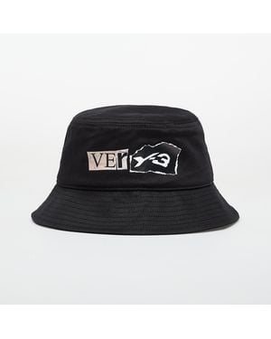 Y-3 Chapeau graphic bucket hat osfl - Noir