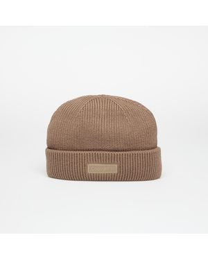 Calvin Klein Patch Chunky Rib Doc Hat - Brown