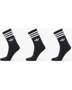 adidas Originals Adidas 3 Stripes Crew Sock 3-Pack - Blu
