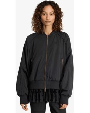 adidas Originals Jas Adidas Layered Bomber Jacket - Zwart