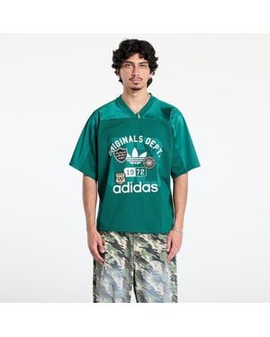 adidas Originals T-Shirt Dept. Graphic Mesh Jersey - Green