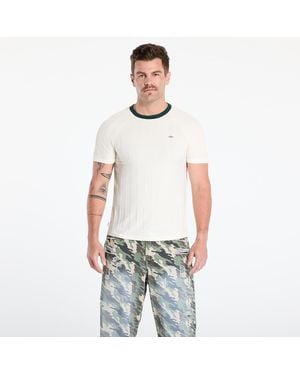 adidas Originals T-Shirt Adidas X Clot Rib T-Shirt By Edison Chen Cream/ Night/ Gum 2 - White