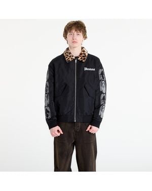 Pleasures Jacket Angel Demon Flight Jacket - Black