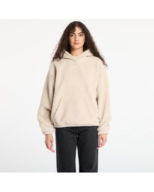 adidas Originals Sweatshirt Adidas Essentials Teddy Hoodie - Natural