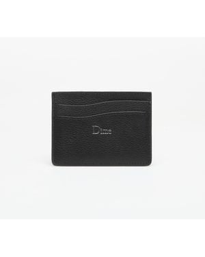 Dime Portemonnee Classic Leather Cardholder - Zwart