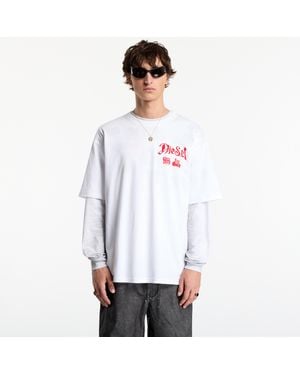 DIESEL Aglietta T-Boxt-Aa2 T-Shirt - Bianco