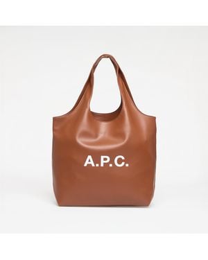 A.P.C. Bag Tote Ninon - Brown
