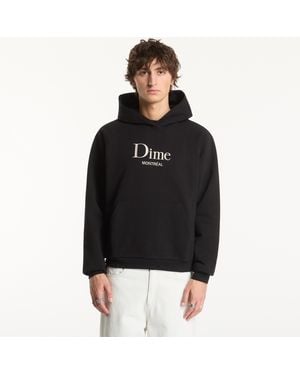 Dime Sweatshirt Classic Mtl Hoodie - Black