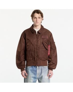 Alpha Industries Bomber Cwu-45 Heritage - Brown