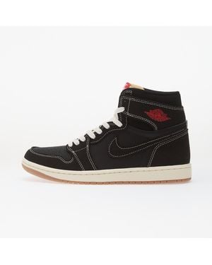 Nike Sneakers Air 1 Retro High Og "Flight Club" University-Sail-Gum Med - Nero