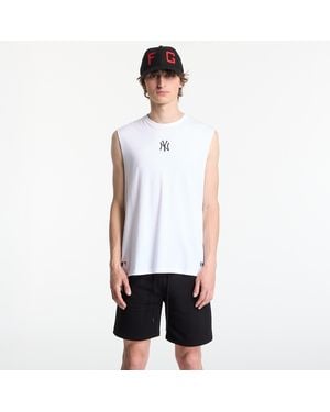 KTZ Tank Top Mlb Nos Midi Sleeveless Tee New York Yankees - White