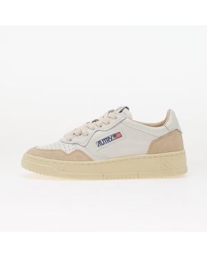 Autry Sneakers Medalist Low Wom Leather/ Suede Eur - White