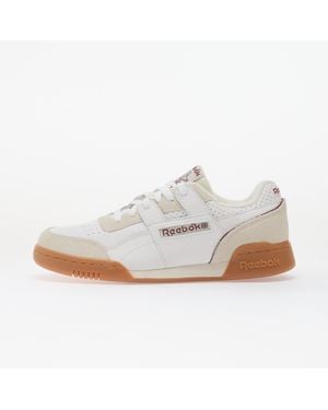 Reebok Sneakers Workout Plus/ Classic Burgundy/ Chalk - Bianco